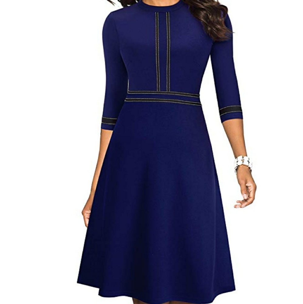 Chick 3/4 sleeve A-line dress FINAL PRICE!